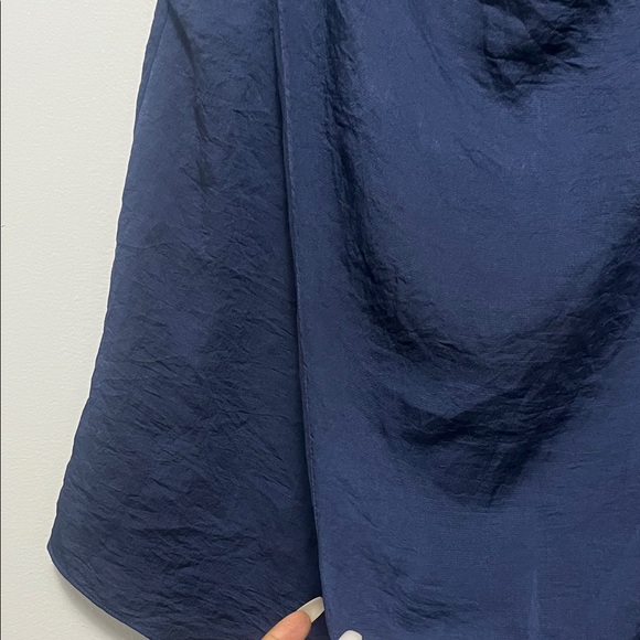 Zara Navy blouse - Picture 3 of 6